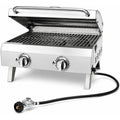 2‑Burner Portable Tabletop Propane Gas Grill