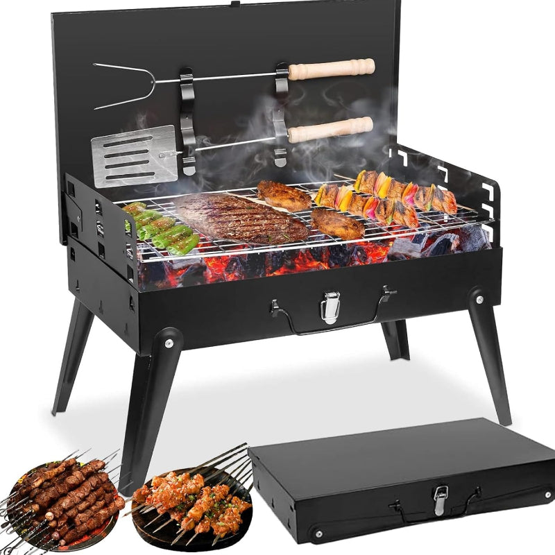 Mini Foldable Portable Charcoal Grill