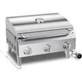 3‑Burner Portable Tabletop Propane Gas Grill