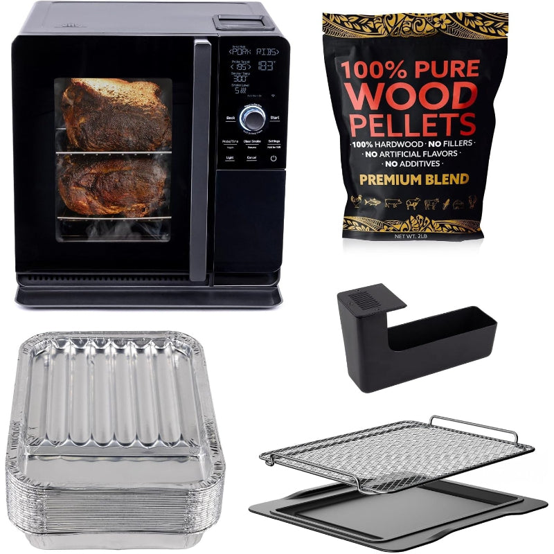 Smart Indoor Pellet Smoker Bundle