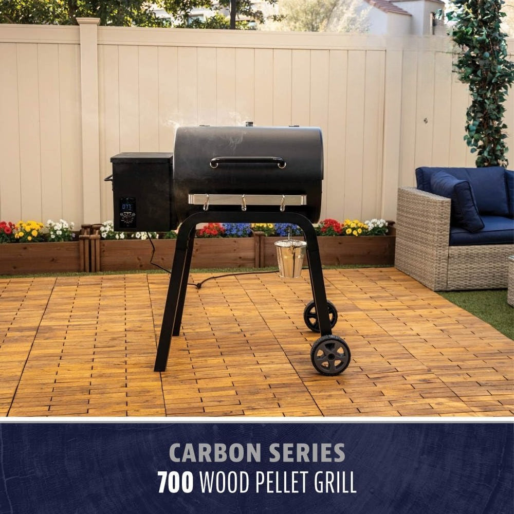 Black Digital Wood Pellet Grill & Smoker