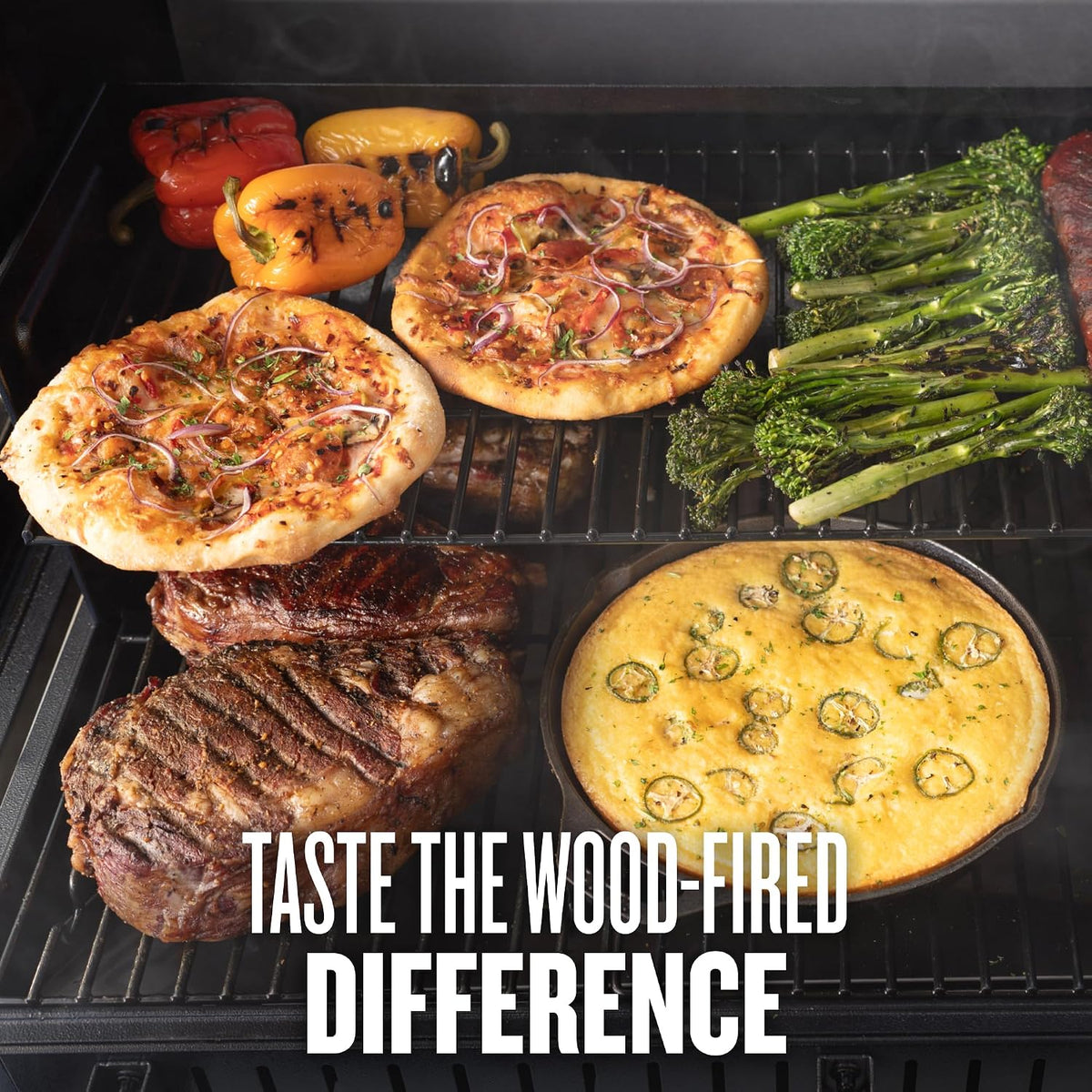 WiFi Wood Pellet Grill & Smoker