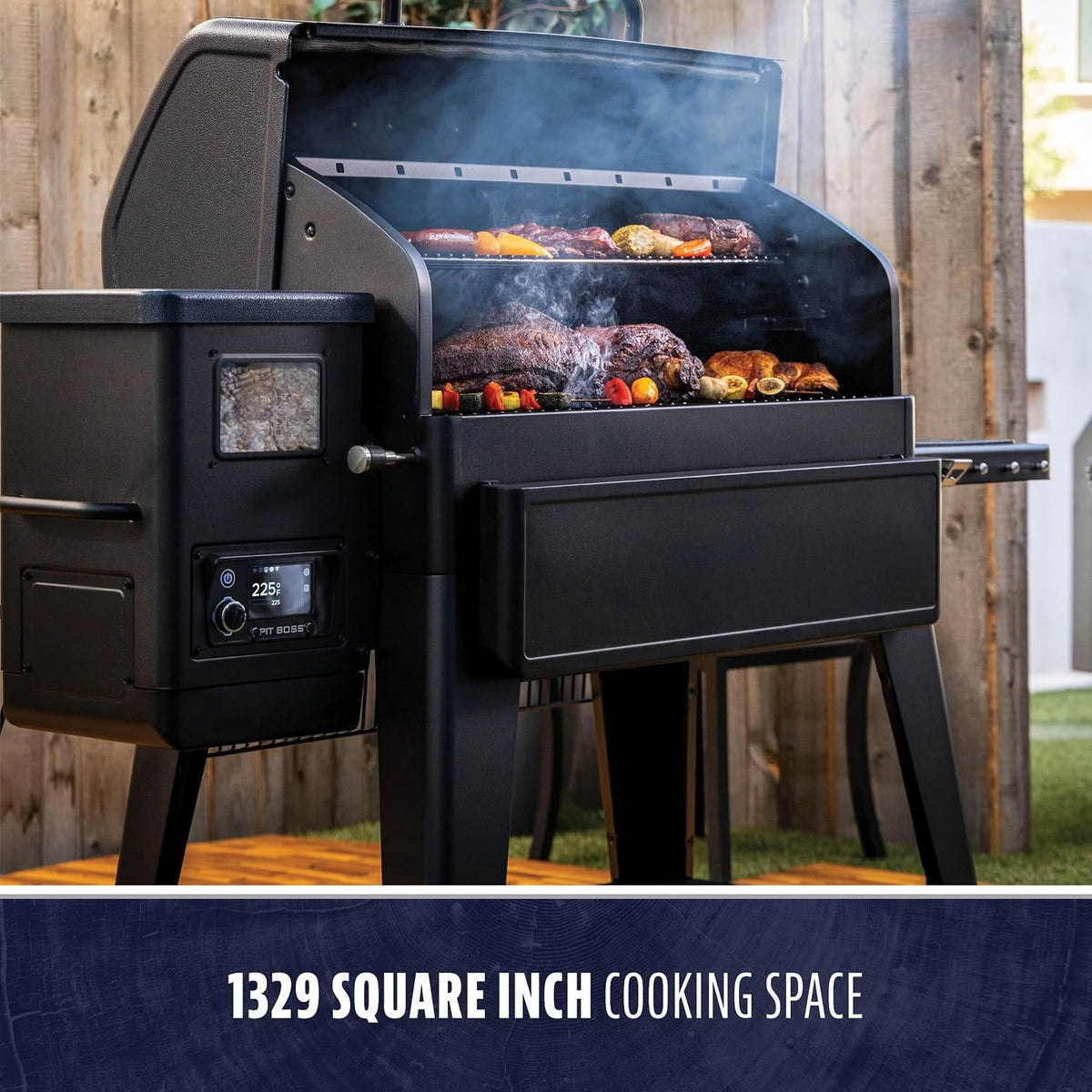 1600  Navigator Series WiFi Wood Pellet Grill & Smoker