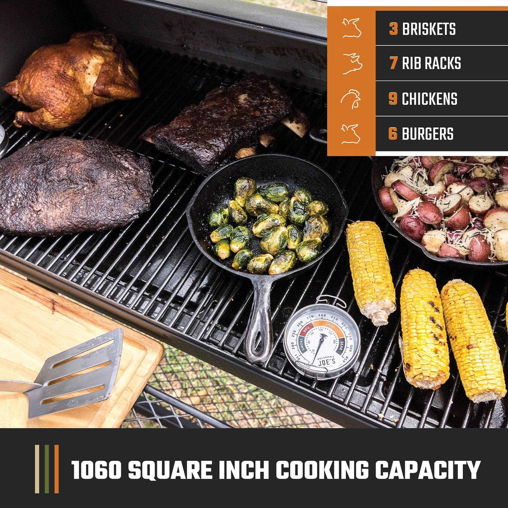 Longhorn Reverse Flow Offset Smoker & Grill