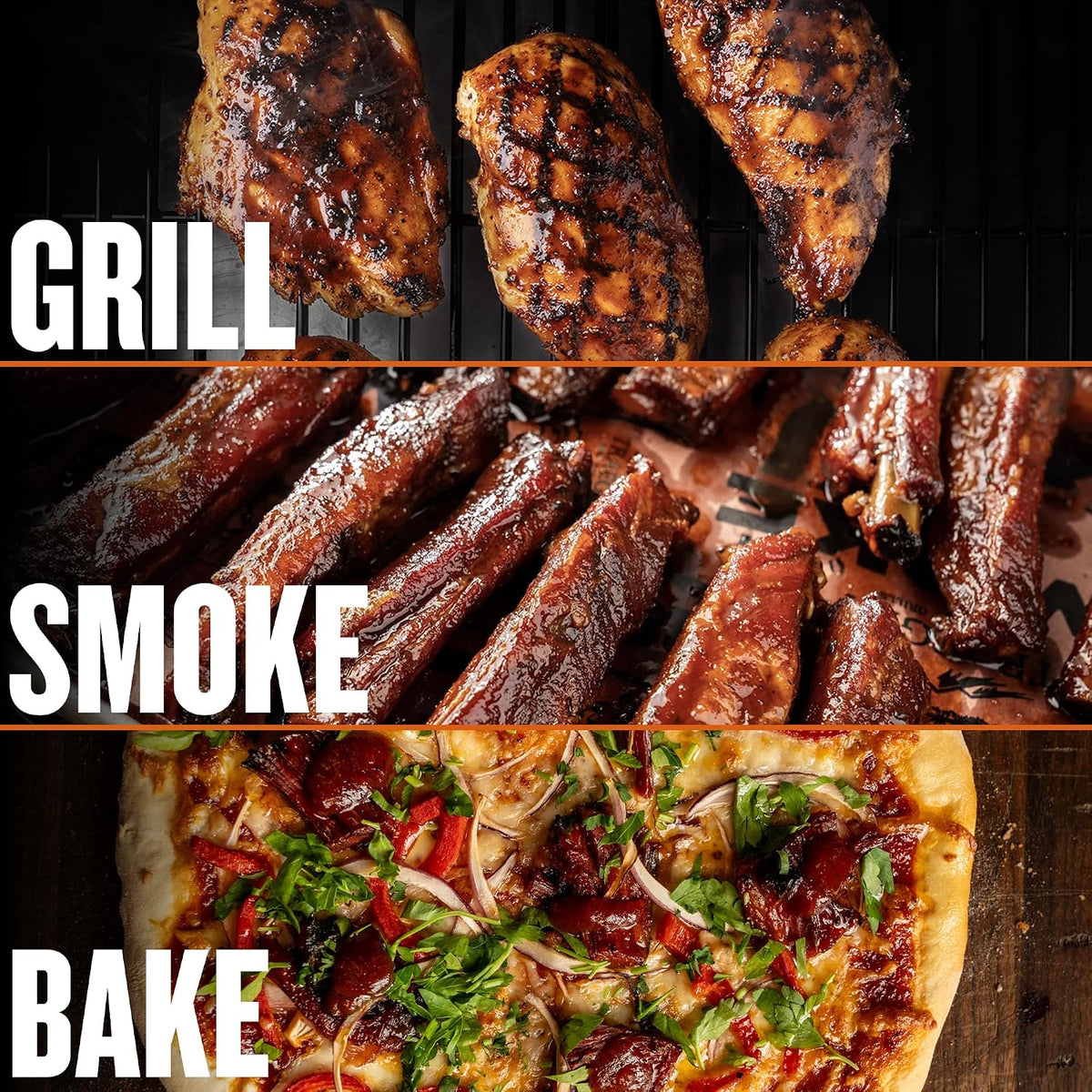 WiFi Wood Pellet Grill & Smoker