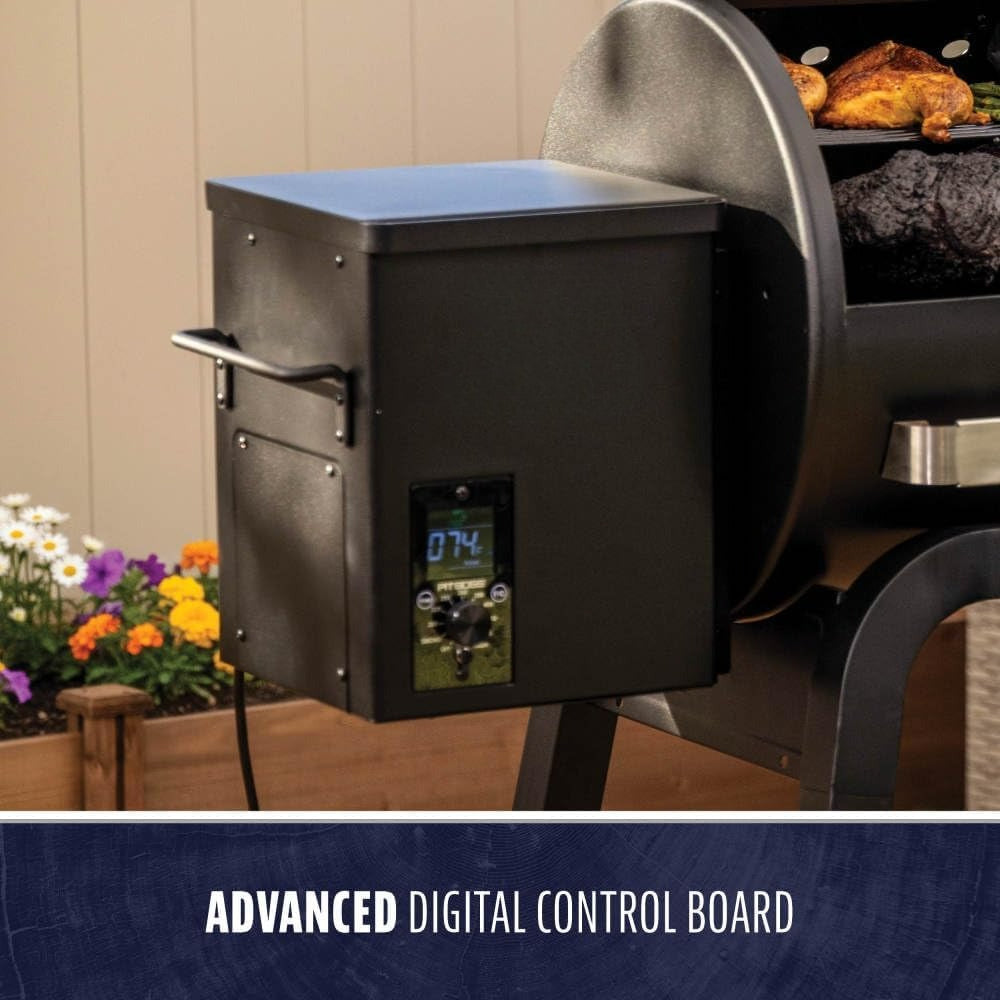 Black Digital Wood Pellet Grill & Smoker