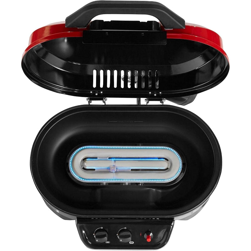 2‑Burner Portable Tabletop Gas Grill