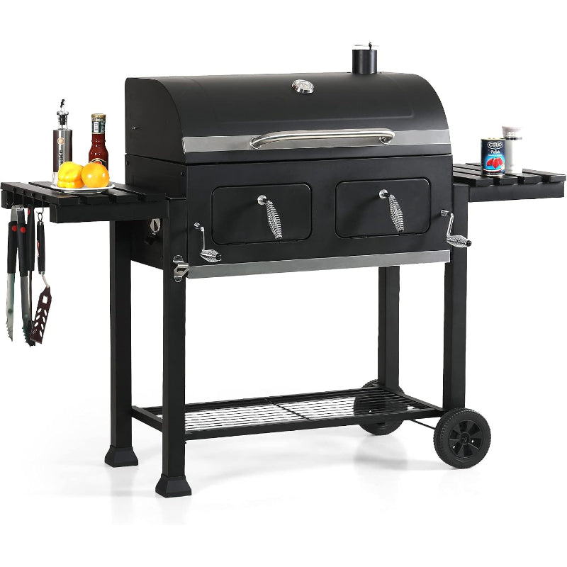 Extra‑Large Heavy‑Duty Charcoal BBQ Grill