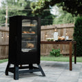 Black Digital Vertical Electric BBQ Smoker