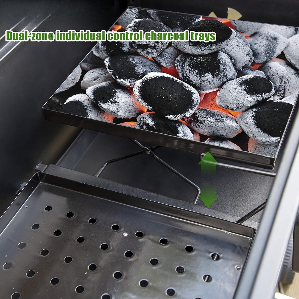 Extra‑Large Heavy‑Duty Charcoal BBQ Grill