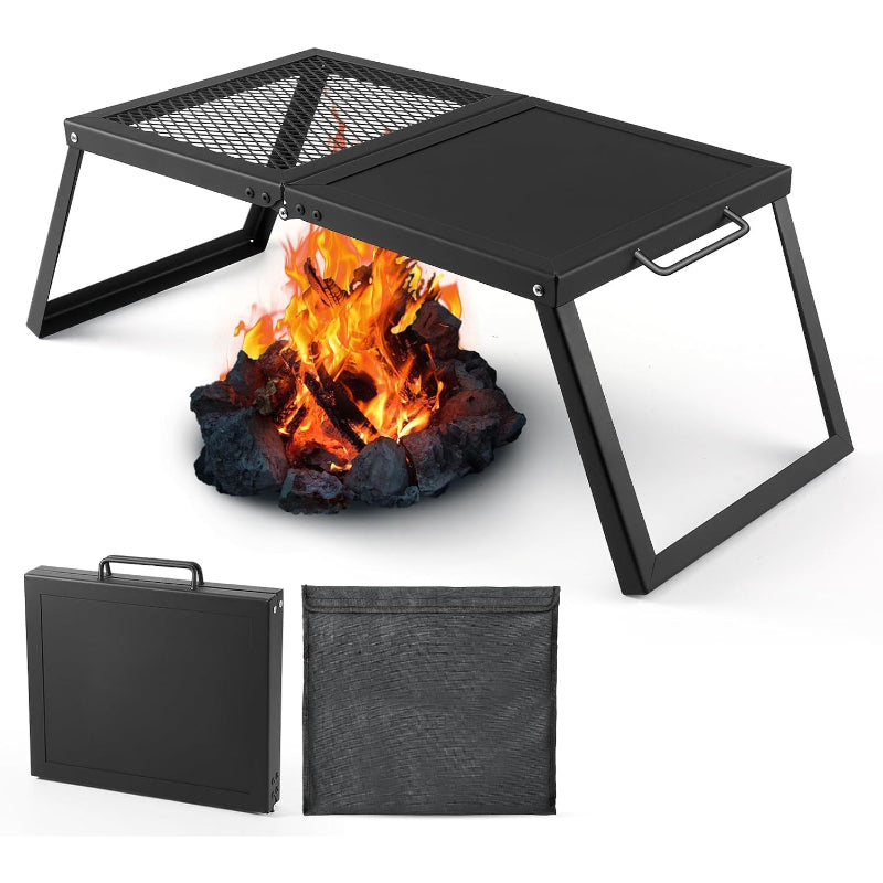 Foldable Alloy Steel Portable Charcoal Grill
