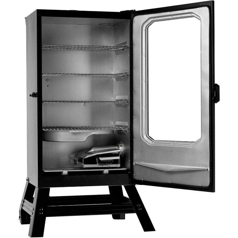 Black Digital Vertical Electric BBQ Smoker