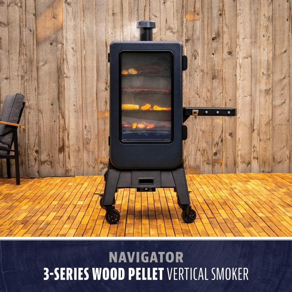 Navigator 3‑Series WiFi Vertical Pellet Smoker
