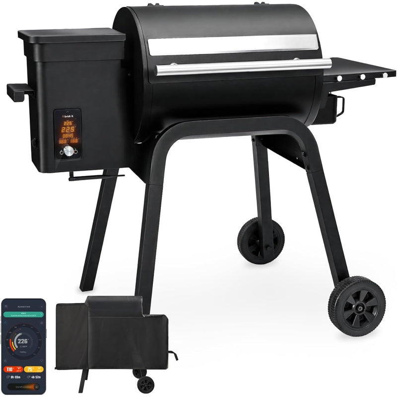 Smart WiFi Wood Pellet Grill & Smoker